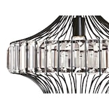 thumbnail of Pendelleuchte Kristallglas Schwarz mit 1 Lampe