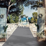 thumbnail of Tappeto moquette guida passatoia per interno esterno Grigia H 1 x 30 mt