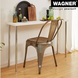 thumbnail of WAGNER Möbelbein/Systemrohr TENO - Ø 50 x 929 mm, individuell kombinierbar, Edelstahl-Optik, Tragkraft 50 kg - 12908101