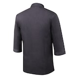 thumbnail of METRO PROFESSIONAL Herrenkochjacke 3/4 Ärmelig, Größe XXL, Jeans Optik, schwarz