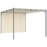 thumbnail of vidaXL Gartenpavillon mit Seitenvorhang 4x3x2,25 m Creme