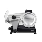 thumbnail of H.Koenig MSX252 elektrische worstsnijder, professioneel, snede 0-12 mm, mes 25 cm, ingebouwde slijper, 282 tpm, zwart