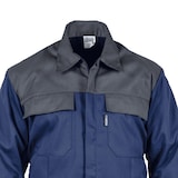thumbnail of Arbeitsjacke Marineblau Grau Größe L Polyester / Baumwolle 4 Taschen VITO