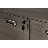 thumbnail of Secretária Escritório Executiva Mónaco 2000x1800x750 mm com Armário - Riva