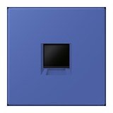 thumbnail of Jung Abdeckung (gerastet) LC 1969-1 WE 206 LC1969-1WE206