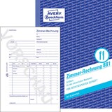 thumbnail of AVERY Zweckform Formularbuch 'Zimmer-Rechnung', A5 hoch