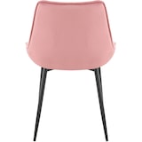 thumbnail of 2er Set Esszimmerstuhl Wallace Samt rosa