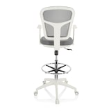 thumbnail of Silla de trabajo TOP WORK 108 W Tejido de malla/Tela gris hjh OFFICE