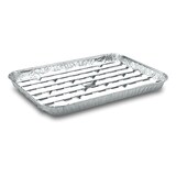 thumbnail of 25x Alu-Grillpfannen Grillschalen BBQ 34.4 x 22.4cm mehrfach verwendbar