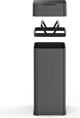 thumbnail of Kitchen Move Automatischer Edelstahl-Mülleimer SILVERLAKE schwarz 60L Edelstahl Schwarz
