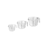 thumbnail of Messbecher Set, 3-teilig, Borosilikatglas