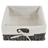 thumbnail of Schuhregal HWC-C48, Sitzbank Schuhablage, Shabby-Look Vintage 45x65x34cm ~ grau