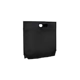 thumbnail of MONOUSO - Vliesstofftasche Gestanzten Griffen Schwarz 34+8x26cm (25 Stück)