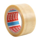 thumbnail of 18 x Tesa PVC Klebeband (5 cm x 66 m) transparent Packband Paketband Kleberolle leise abrollend klebstark