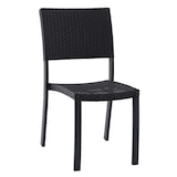 thumbnail of METRO PROFESSIONAL Cadeira empilhável Gastro Balsario, alumínio/PE rattan, preto