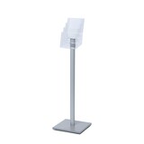 thumbnail of Showdown Prospektständer MB - 4x DIN A5 - Aluminium - Silber