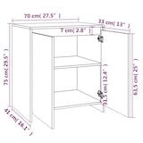 thumbnail of Helloshop26 - Buffet Sideboard Kommode Kleiderschrank Aufbewahrungsmöbel Organizer für Küche Wohnzimmer Lounge 70 x 41 x 75 cm 02_0030498