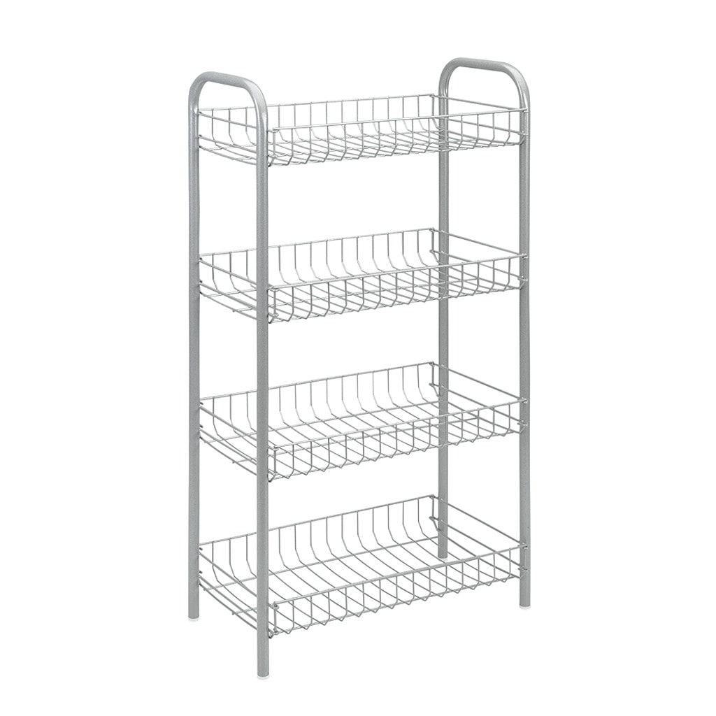 Allzweckregal Badregal Beistellregal Küchenregal Vorratsregal Standregal Regal 4 Etagen