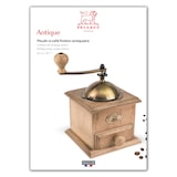 thumbnail of PEUGEOT Kaffeemühle ANTIQUE 21cm Buchenholz Edelstahl Manuell Handkaffeemühle