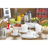 thumbnail of 6 x Schüssel ISTA, Durchm. 14 cm, von Caterado, aus weißem Porzellan. Made in Europe. Höhe 4,8 cm.