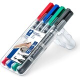 thumbnail of STAEDTLER Etui rigide de 4 marqueurs LUMOCOLORpermanent duo double pointe -coloris assortis