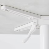 thumbnail of Tischbein für Tisch mit Neigungssystem 108 cm aus Weißaluminium - Oviala