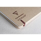 thumbnail of Clairefontaine Reisealbum/Skizzenbuch Goldline 20x20 cm, Leineneinband, 32 Blatt 180g - Natur 96109C