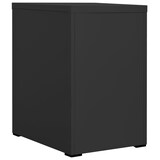 thumbnail of Décoshop26 - Büroschrank mit Schubladen 2 Schubladen 46 x 62 x 72,5 cm anthrazitfarbener Stahl DEC024501