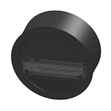 thumbnail of Lareira embutida a bioetanol Incyclone Inside - Biolareira de parede com design redondo d.70cm