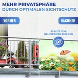 thumbnail of Maximex Balkon-Sichtschutz mit Schmetterlings-Motiv, 5 m