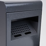 thumbnail of Danieli Store | Cenicero de pared para exterior acabado gris antracita | Cenicero de pared con llave de seguridad | 1,8 L