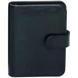 thumbnail of bind Zeitplaner 16501-1 DIN A6 ohne Kalender Lederimitat schwarz
