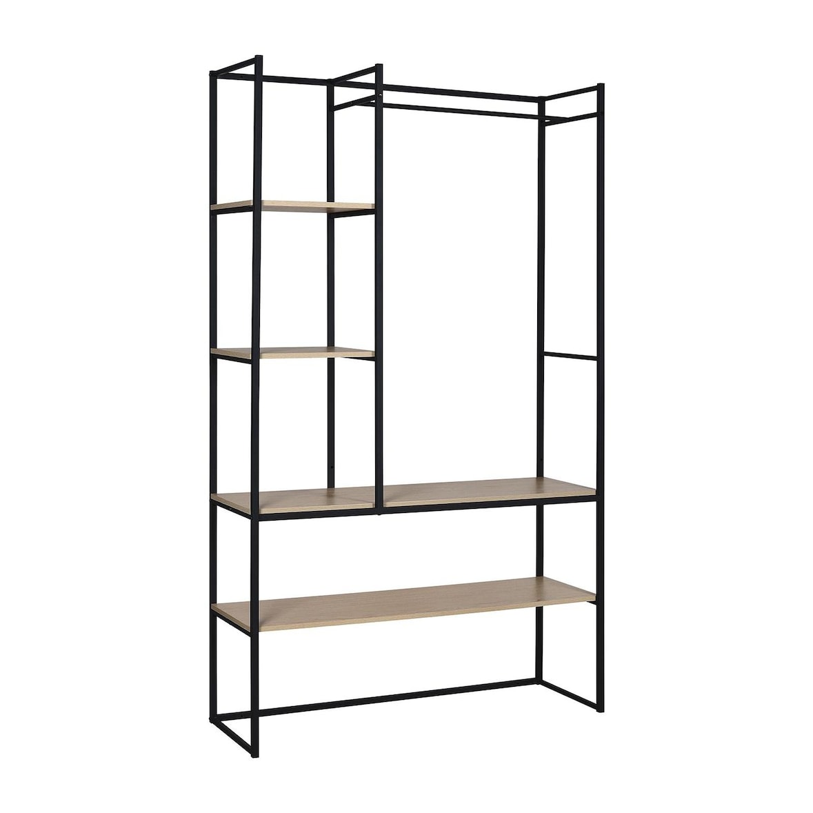 Portant vêtement industriel L120 x H200 cm ASHTON