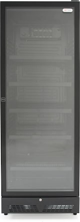 thumbnail of Getränkekühlvitrine schwarz 450 lt +0/+10 °C 450 lt 65x65x179,5h cm