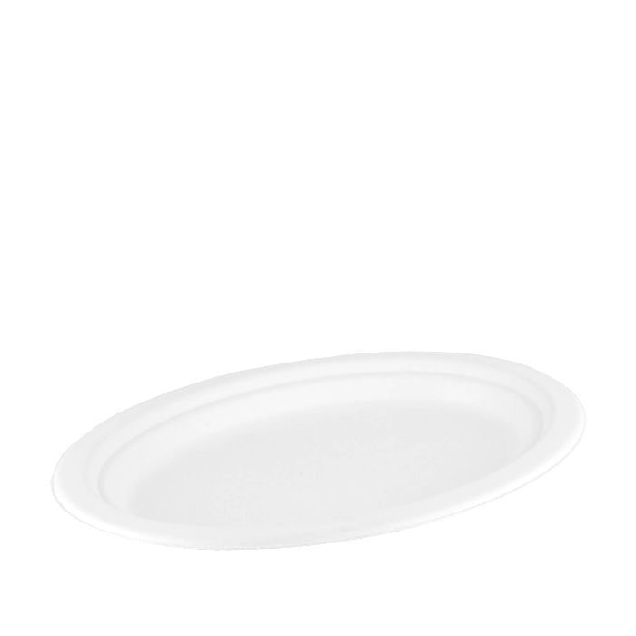 Suikerriet bord ovaal 26,3x19cm