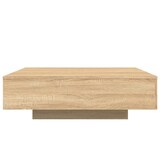 thumbnail of vidaXL Couchtisch mit LED-Leuchten Sonoma-Eiche 100x100x31 cm