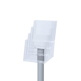 thumbnail of Showdown Prospektständer MB - 4x DIN A5 - Aluminium - Silber