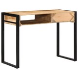 thumbnail of vidaXL Schreibtisch 100x50x75 cm Raues Massivholz Mango
