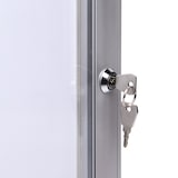 thumbnail of Danieli - Bacheca da Esterno Porta Menu e Avvisi A4. Superficie in Acciaio Magnetica e Scrivibile. (12xA4)