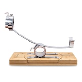 thumbnail of 3 Claveles 01742 - Soporte Jamonero Basculante 360º en Bambú y Cabezal Giratorio en Acero