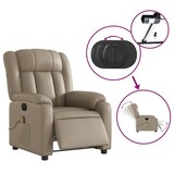 thumbnail of vidaXL Massagesessel Elektrisch Cappuccino-Braun Kunstleder