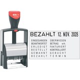 thumbnail of Datumstempel mit 12 Texten