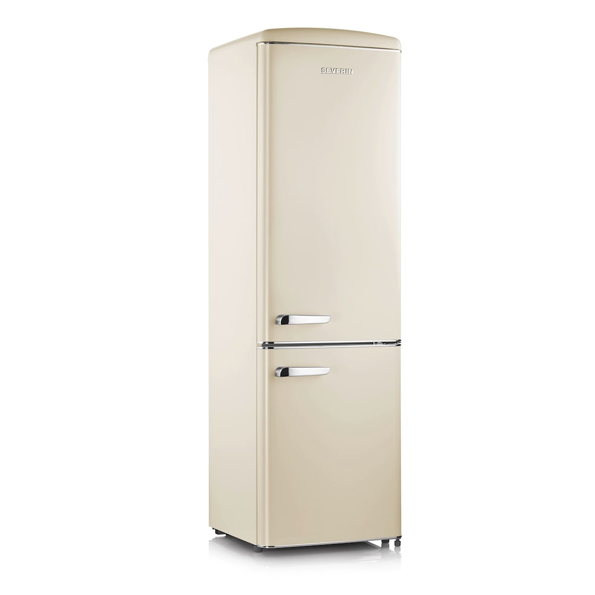 Frigorífico combinado Retro Severin RKG8919; Capacidade: 244L; Classe energética: D; Altura: 181 cm; Termostato mecânico