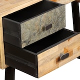 thumbnail of vidaXL Schreibtisch Wiederverwertetes Teak Massivholz 110 × 50 × 76 cm