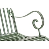 thumbnail of Lot de 2 Fauteuils à bascule d'extérieur Smilla en fer forgé Vert antique