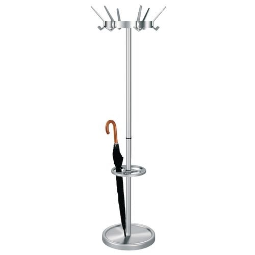 Kerkmann Garderobenständer Public,6 Haken, Silber