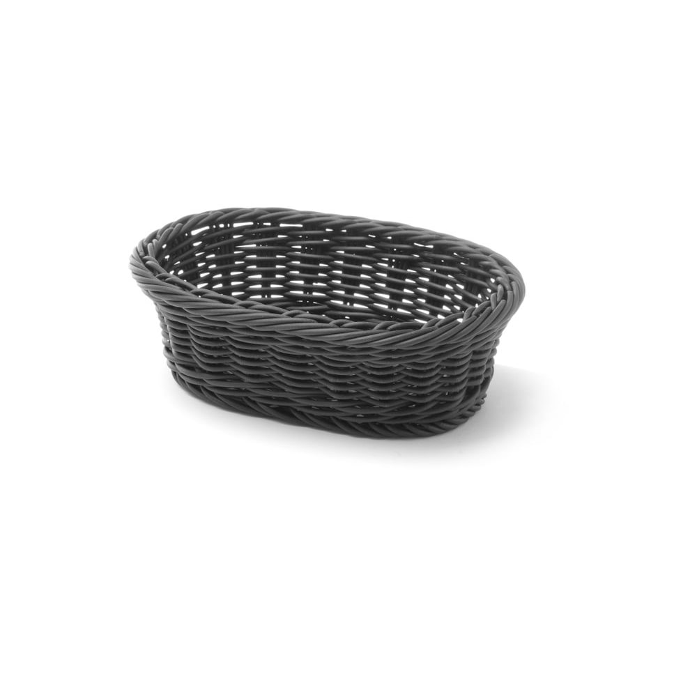 HENDI Broodmand ovaal, Zwart, 190x120x(H)60mm