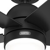 thumbnail of Deckenventilator Giannis Schwarz mit LED & Fernbedienung 132