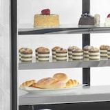 thumbnail of Vitrina de exposición refrigerada LPD1503F/BLACK – 400 L, Exterior Acero inoxidable/cristal de Tefcold