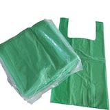 thumbnail of Sacos alça 100% reciclados 500x550x0,055 Verde